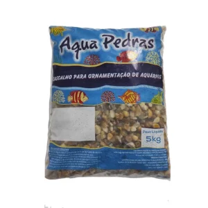 substrato cascalho de rio nº3 aqua pedras 5kg para aquário