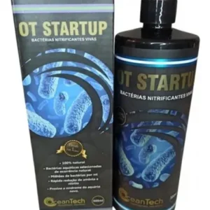 ocean tech ot startup 250ml – acelerador biológico com bactérias nitrificantes vivas