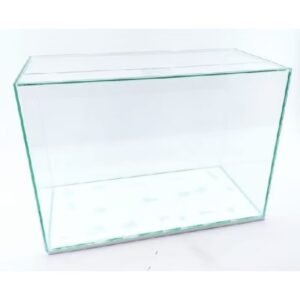 aquário de vidro retangular 80l 50x40x40 cm 5mm para peixes ornamentais