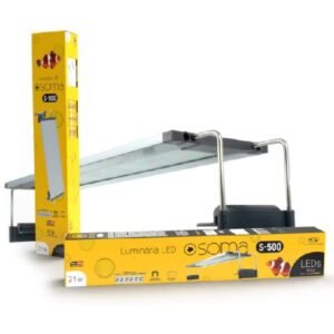 luminária led soma s 500 21w wrgb autovolt