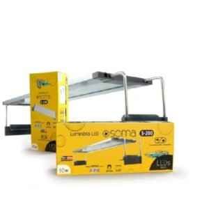 luminária led soma s 200 10w wrgb autovolt
