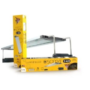 luminária led soma s 400 18w wrgb autovolt